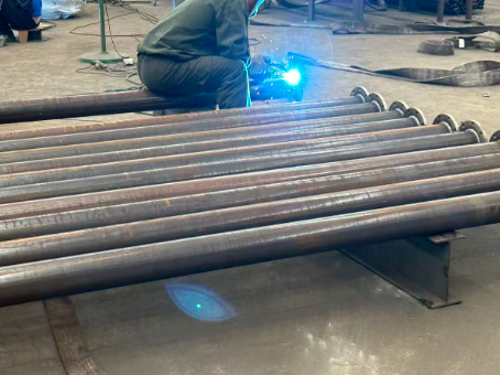 武清20#无缝注浆管加工108*6钢花管棚管
